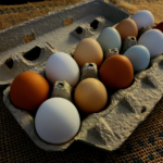 rainbow mix egg carton